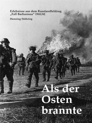 cover image of Als der Osten brannte